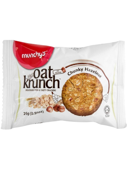 Munchys Oatkrunch Chunky Organic H/Nut 180 g