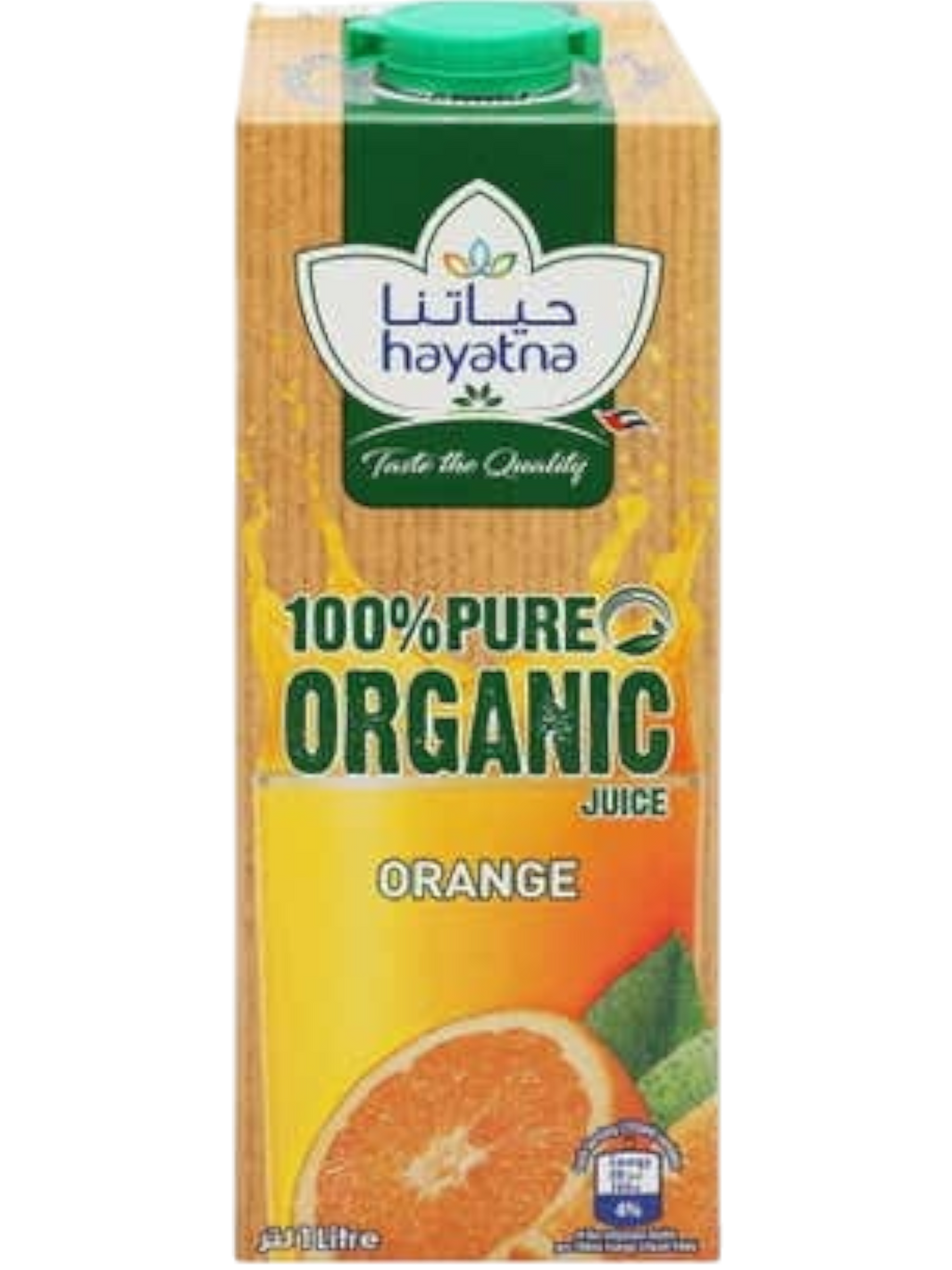 Hayatna Organic Orange UHT Juice 1 L