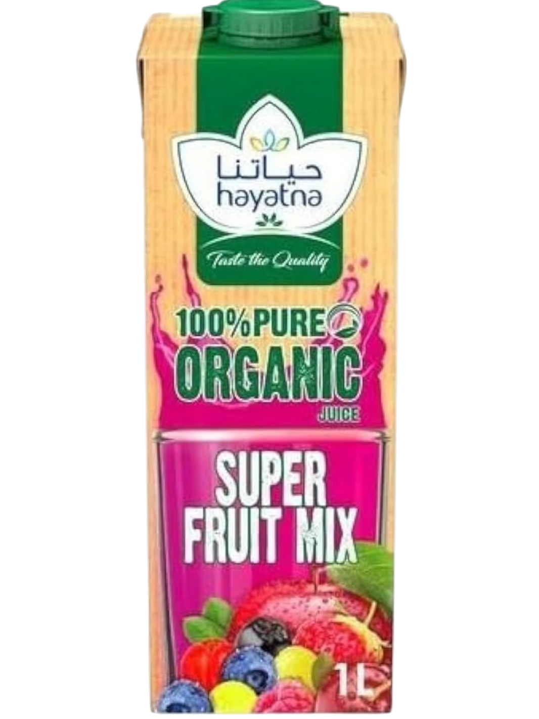 Hayatna Organic Mix Fruit UHT Juice 1 L