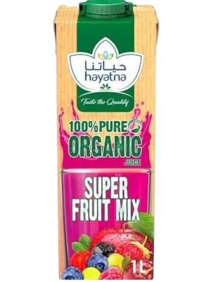 Hayatna Organic Mix Fruit UHT Juice 1 L