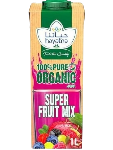 Hayatna Organic Mix Fruit UHT Juice 1 L