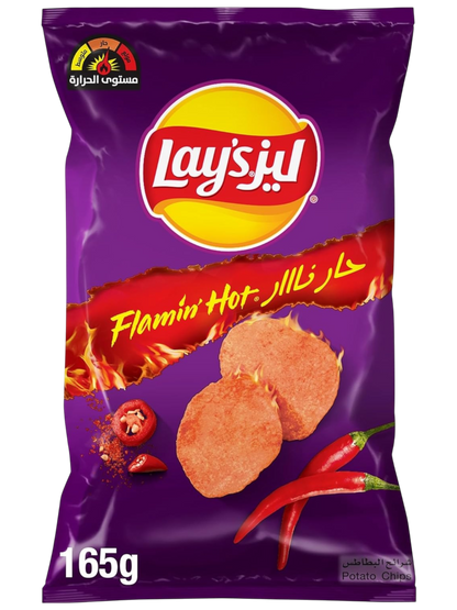 Lay's Flamin' Hot Potato Chips, 165g