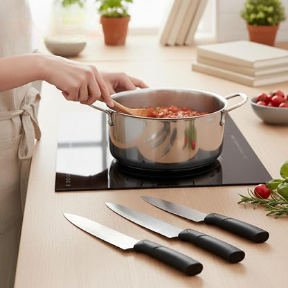 3 Pcs Stainless Steel Knife Set Sharp Blades&nbsp; Kitchen Knifes for Precision Cutting and Chopping&nbsp;