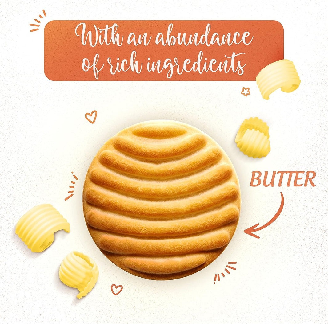 Britannia Good Day Butter Biscuits, 8x72g