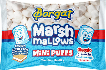 Borgat Vanilla White Original Mini Marshmallows, 300g