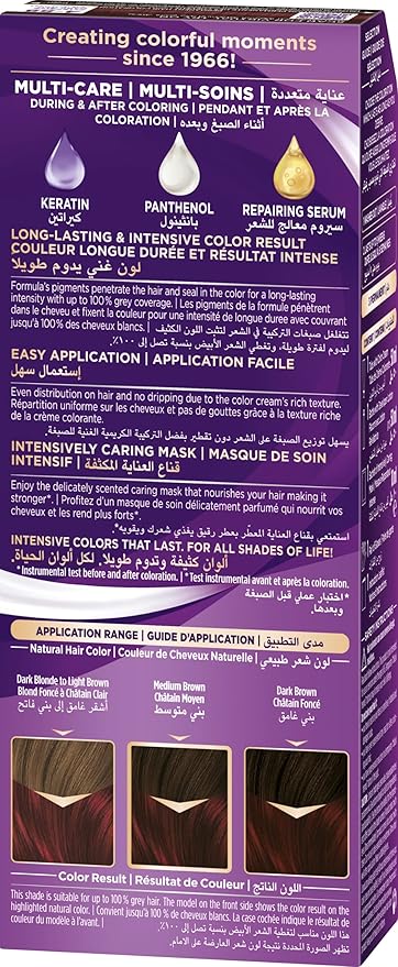 Schwarzkopf Palette Intensive Color Creme 4-88 Intensive Dark Red, 1 Pack