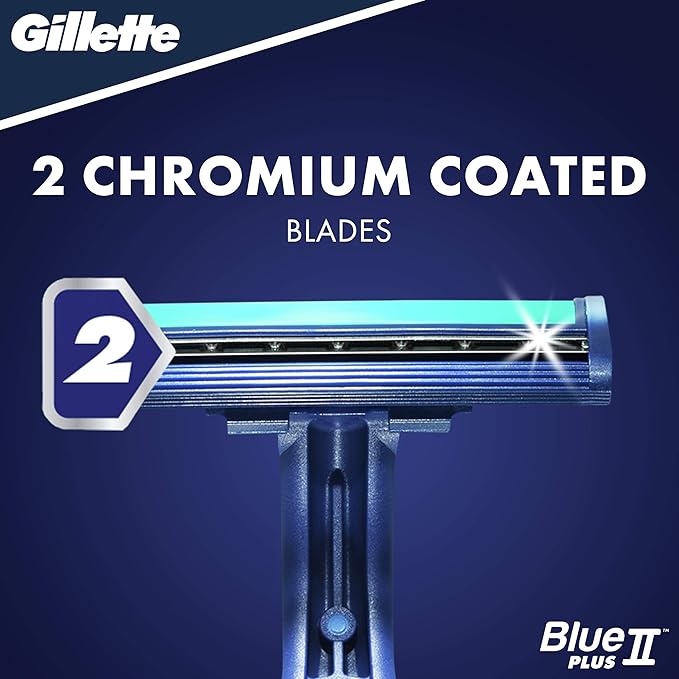 Gillette Ii Disp Razor Pouch 5Pcs Pkt