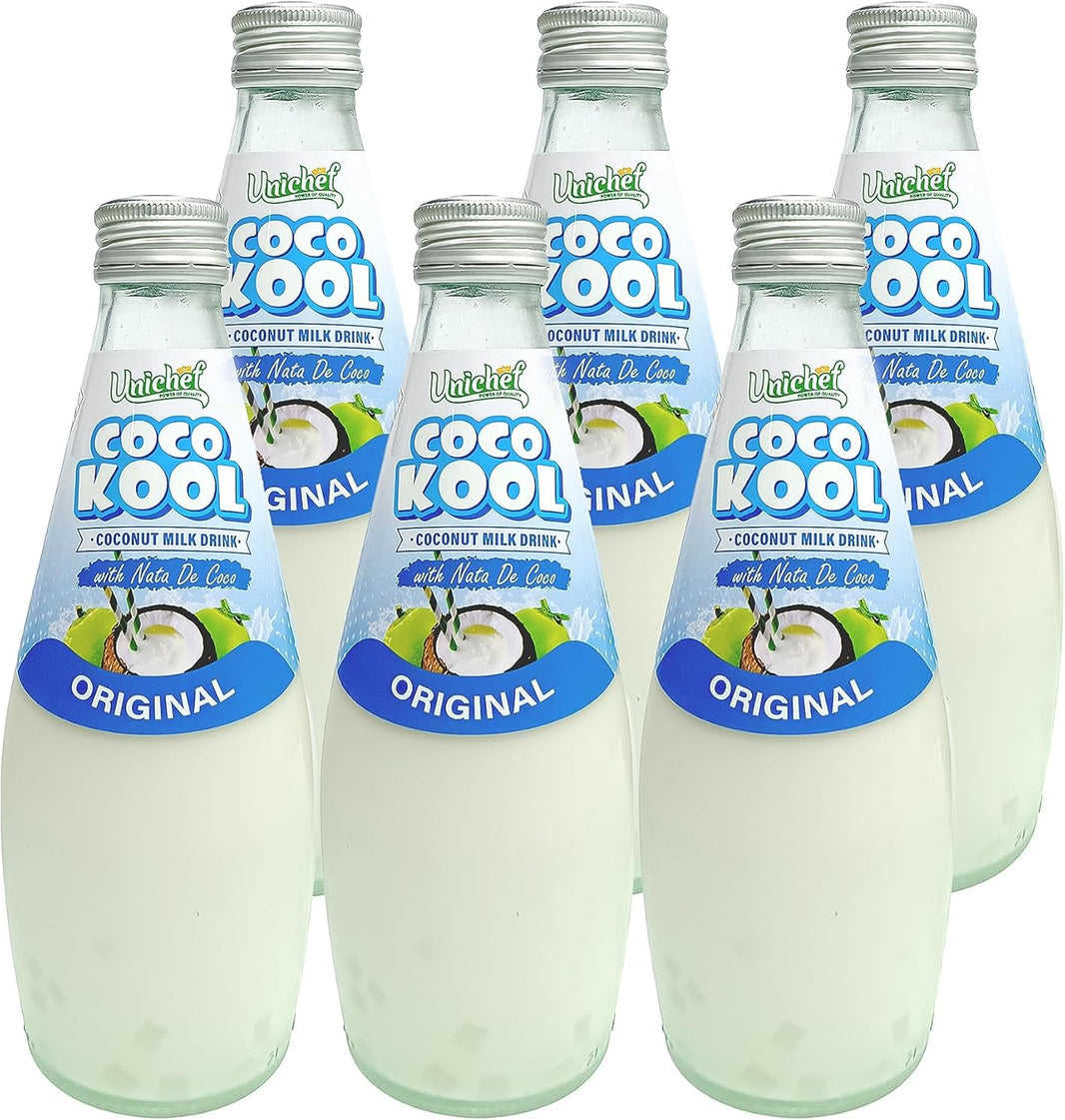 Unichef Coco Kool Melon Coconut Milk Drink With Ndc, 290ml