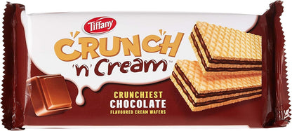 Tiffany Crunch & Cream Assorted Wafers, 6x65g