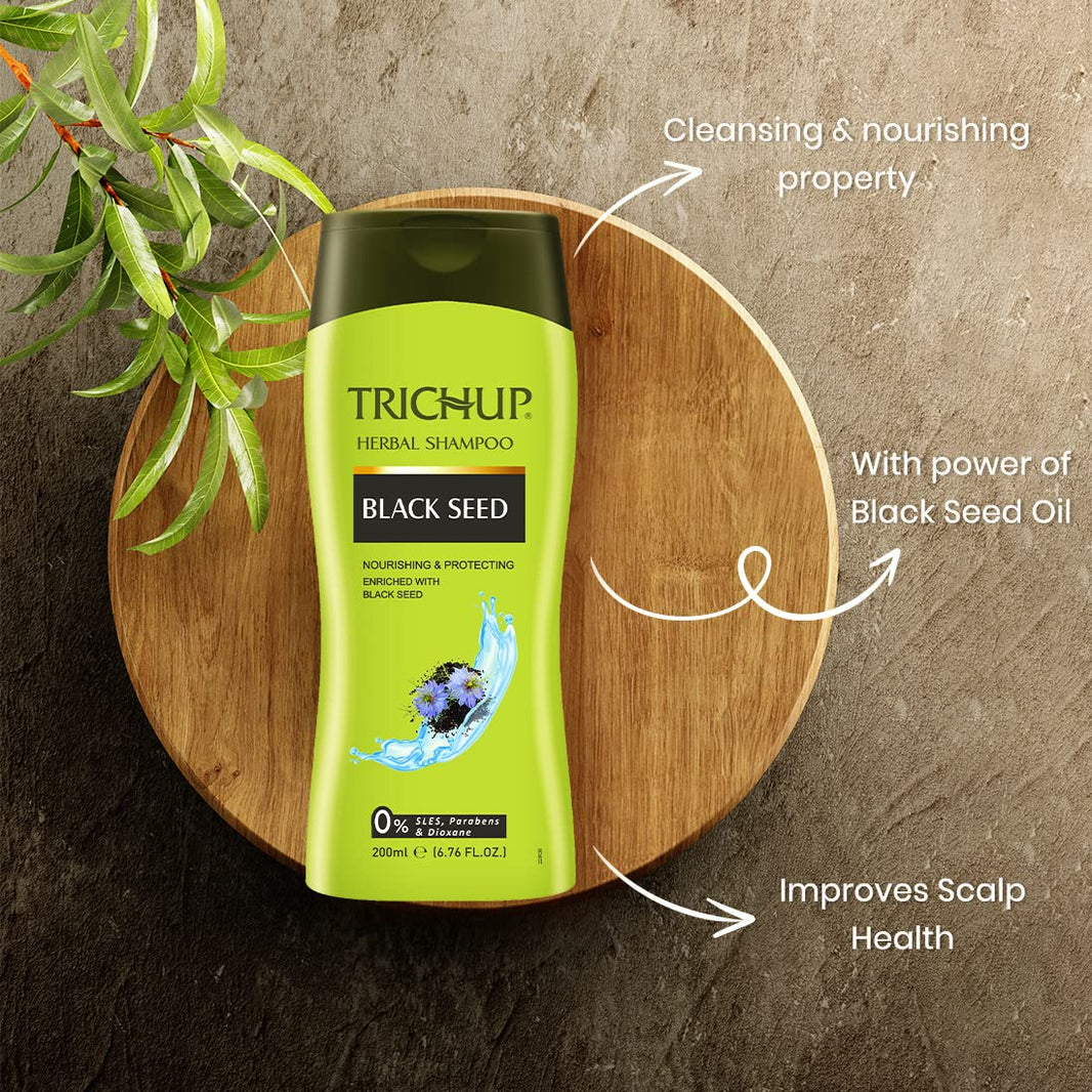 Trichup Black Seed Herbal Shampoo 400ml