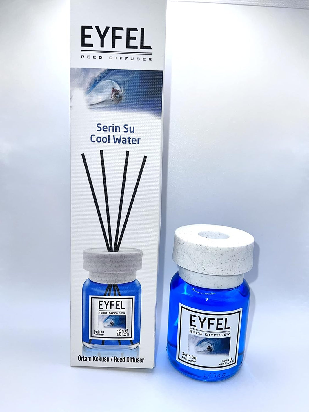 Eyfel Cool Water Reed Diffuser, 120ml