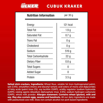 Ulker Cubuk Cracker Salty Sticks 30 g