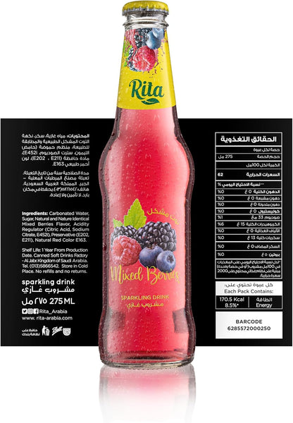 Rita Mixed Berries Sparkling Drink, 275ml