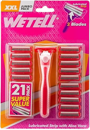 Wetell Disposable Razors Wt2884, 12 Pieces