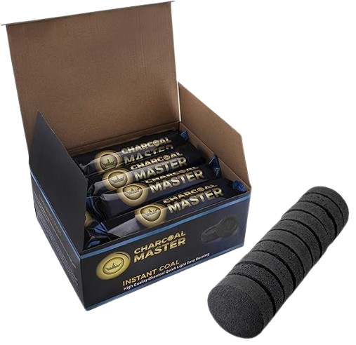 Golden Charcoal Roll, 10 Pieces
