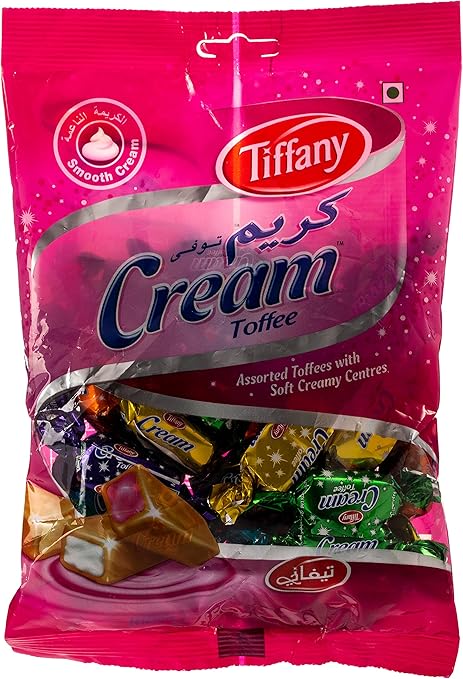Tiffany Cream Toffee Assortment of Toffees with Soft Creamy Centers, 300g