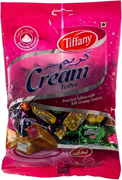 Tiffany Cream Toffee Assortment of Toffees with Soft Creamy Centers, 300g