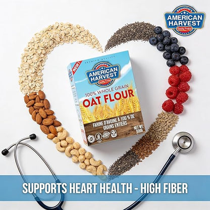American Harvest Oat Flour Gluten Free, 500g