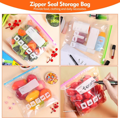 Fiji Pack Sandwich Zipper Bags, 60 Bags