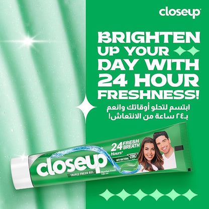 Closeup Everfresh Toothpaste with Menthol Fresh Flavor, 50ml