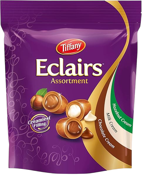 Tiffany Eclairs Caramels Filled with Chocolate Cream, 550g