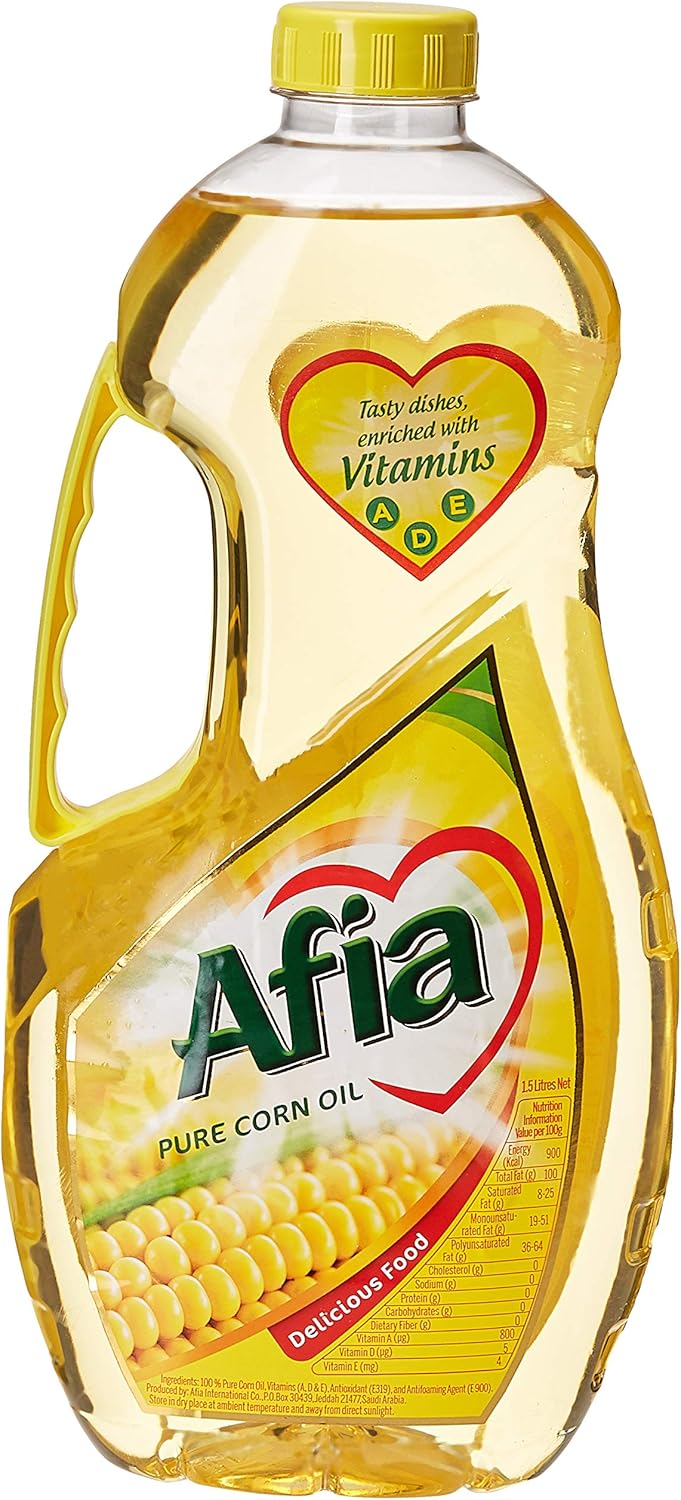 Afia Pure Corn Oil, 1.5L