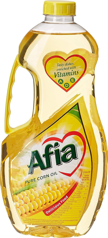 Afia Pure Corn Oil, 1.5L