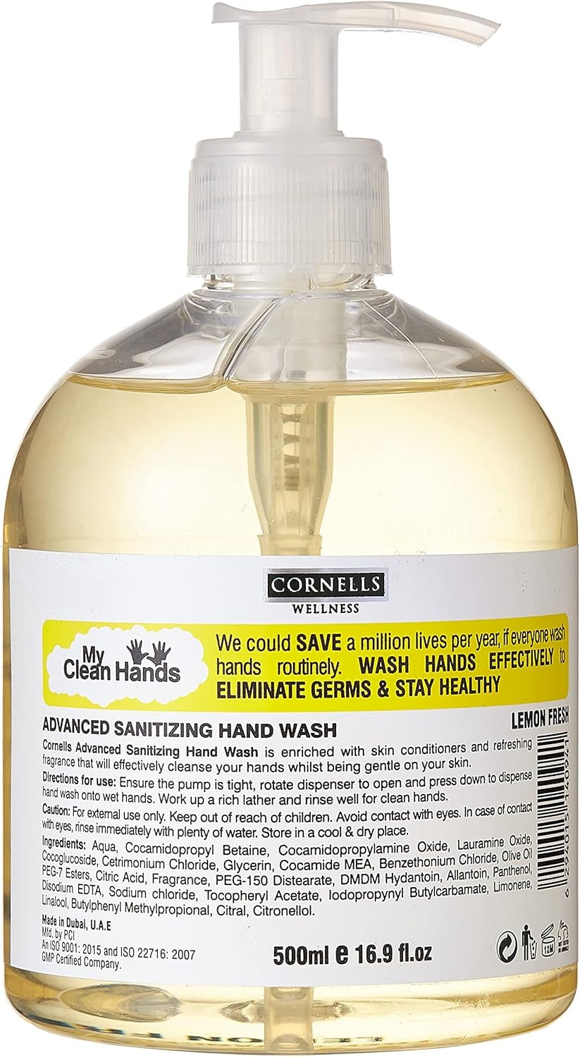 CORNELLS SANITIZING HW AQUA FRESH 500ML