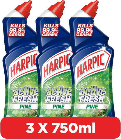 Harpic Active Fresh Pine Toilet Cleaner Liquid, 750ml
