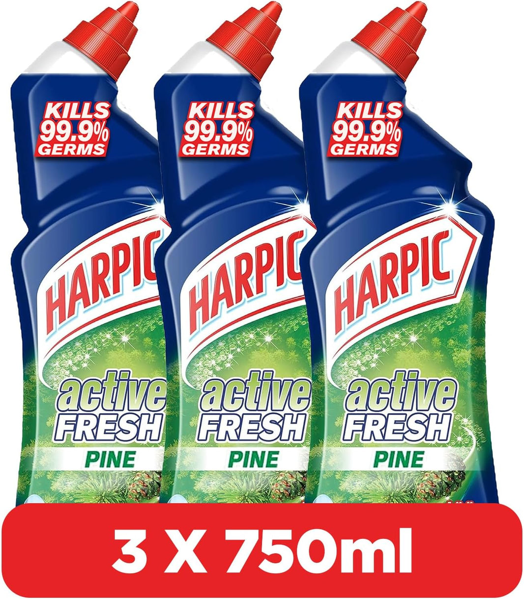Harpic Power Plus 10X Original Disinfectant Toilet Cleaner, 750ml