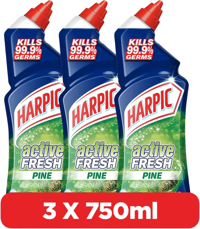 Harpic Active Fresh Pine Toilet Cleaner Liquid, 750ml