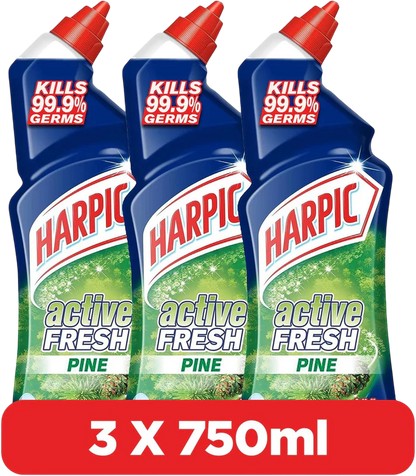 Harpic Power Plus 10X Original Disinfectant Toilet Cleaner, 750ml