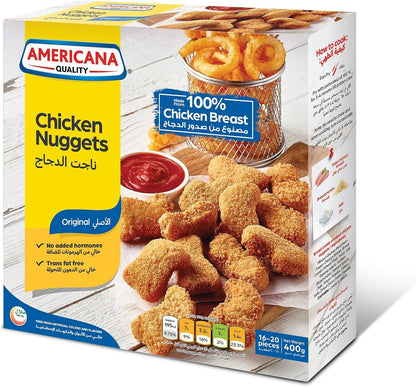 Americana Frozen Chicken Nuggets, 400g