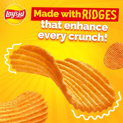 Lay's Wavy Ketchup Potato Chips, 21x11g