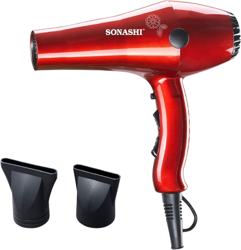 Sonashi Hair Dryer Shiny Red