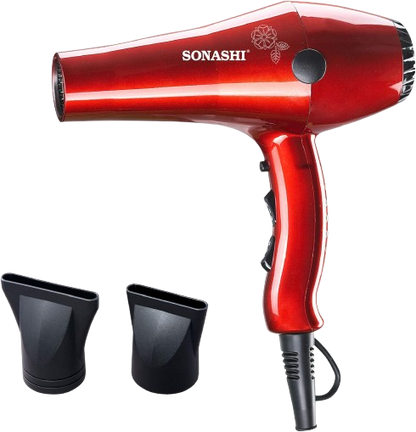 Sonashi Hair Dryer Shiny Red