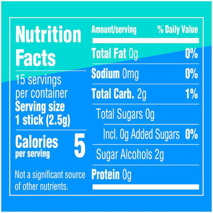 Extra Gum Peppermint Sugar Free Chewing Gum 10 Pellets, 14g