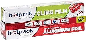 Hotpack Food Wrap Cling Film, 30cm, 100Sq.ft