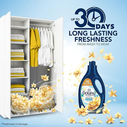 Downy Vanilla & Musk Concentrated Fabric Conditioner, 1L