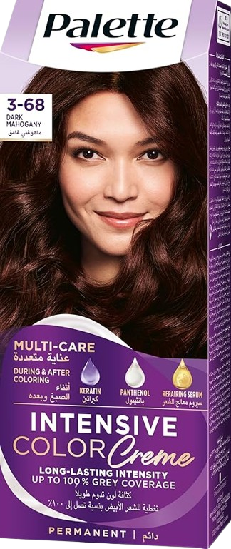 Palette  Intensive Color Creme  3.68  Dark Mahogny 50 Ml