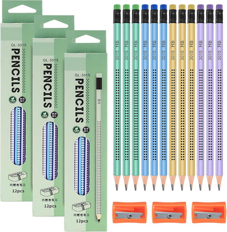 Al Taher Hb Pencils, 36 Pieces