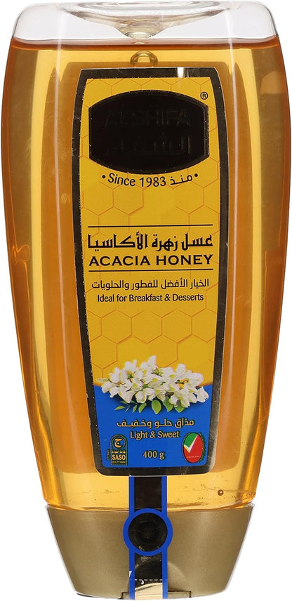 Al Shifa Honey Acasia Squeezy, 400g
