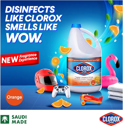 Clorox Bleach Orange, 2x3.78L
