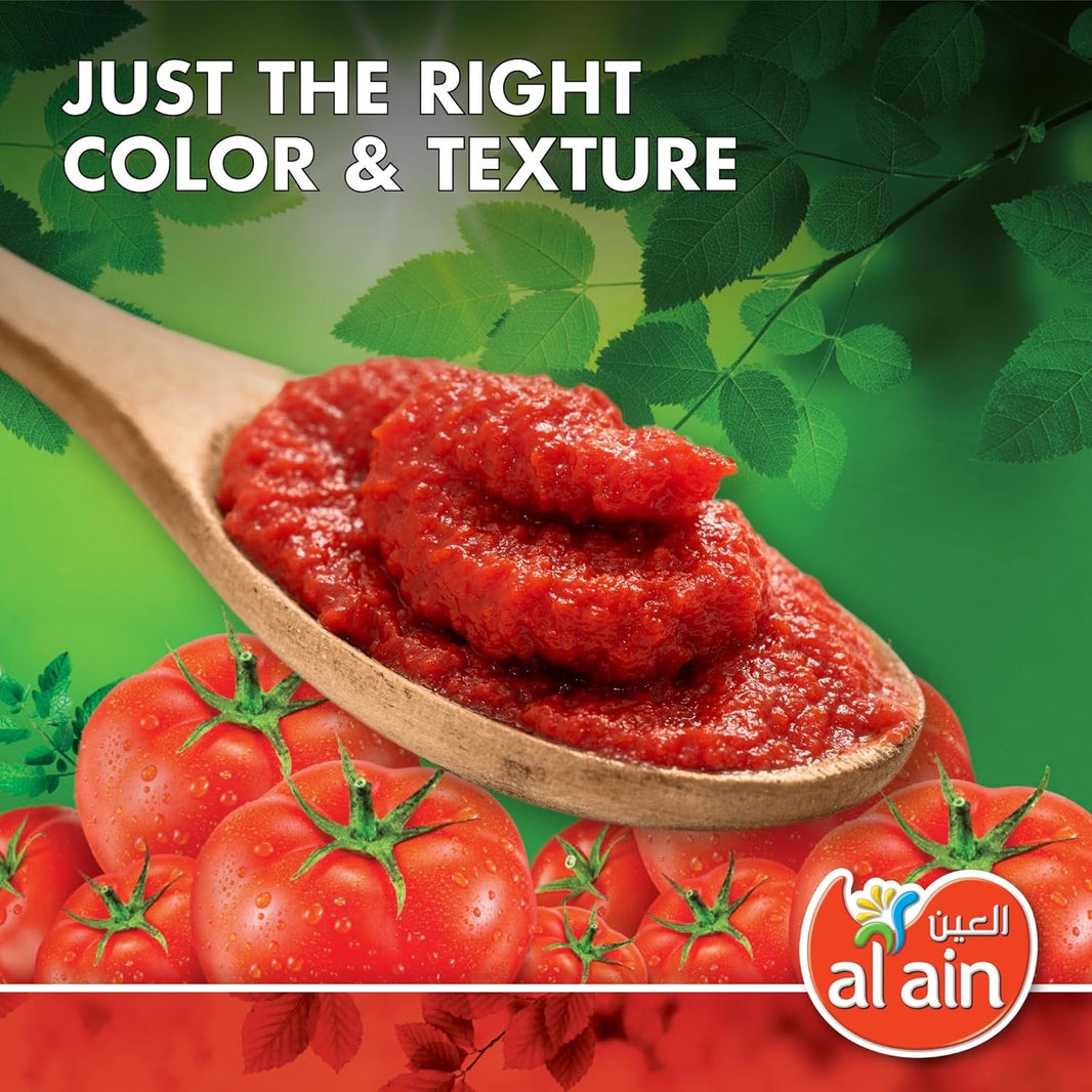 Alain Regular Tomato Paste, 8x135g