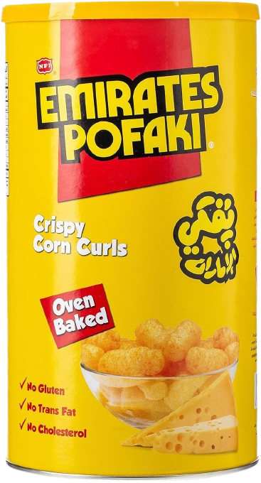 Emirates Pofaki Corn Curls - 80 G