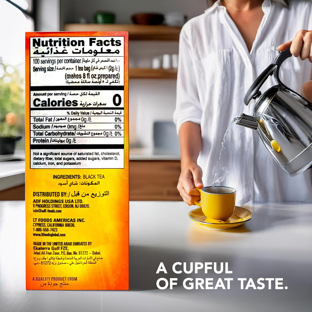 Lipton Yellow Label Tea Bags, 2g, 100 Bags
