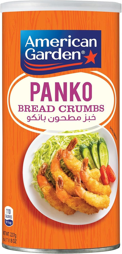 American Garden Panko Style Bread Crumbs, 227g