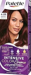 Schwarzkopf Palette Intensive Color Creme 4-88 Intensive Dark Red, 1 Pack