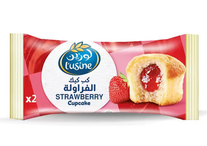 Lusine Strawberry Cupcake, 2x30g