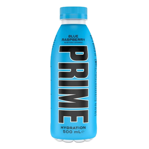 Prime Blue Raspberry Hydration Drink, 500ml